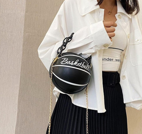 Basketball & Soccer Leather Bag - Heaven Dressed